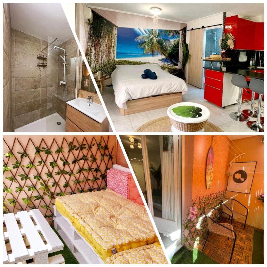 Le Studio Tahiti 4 Pers 600M De La Plage La Faviere Bormes-les-Mimosas Bagian luar foto